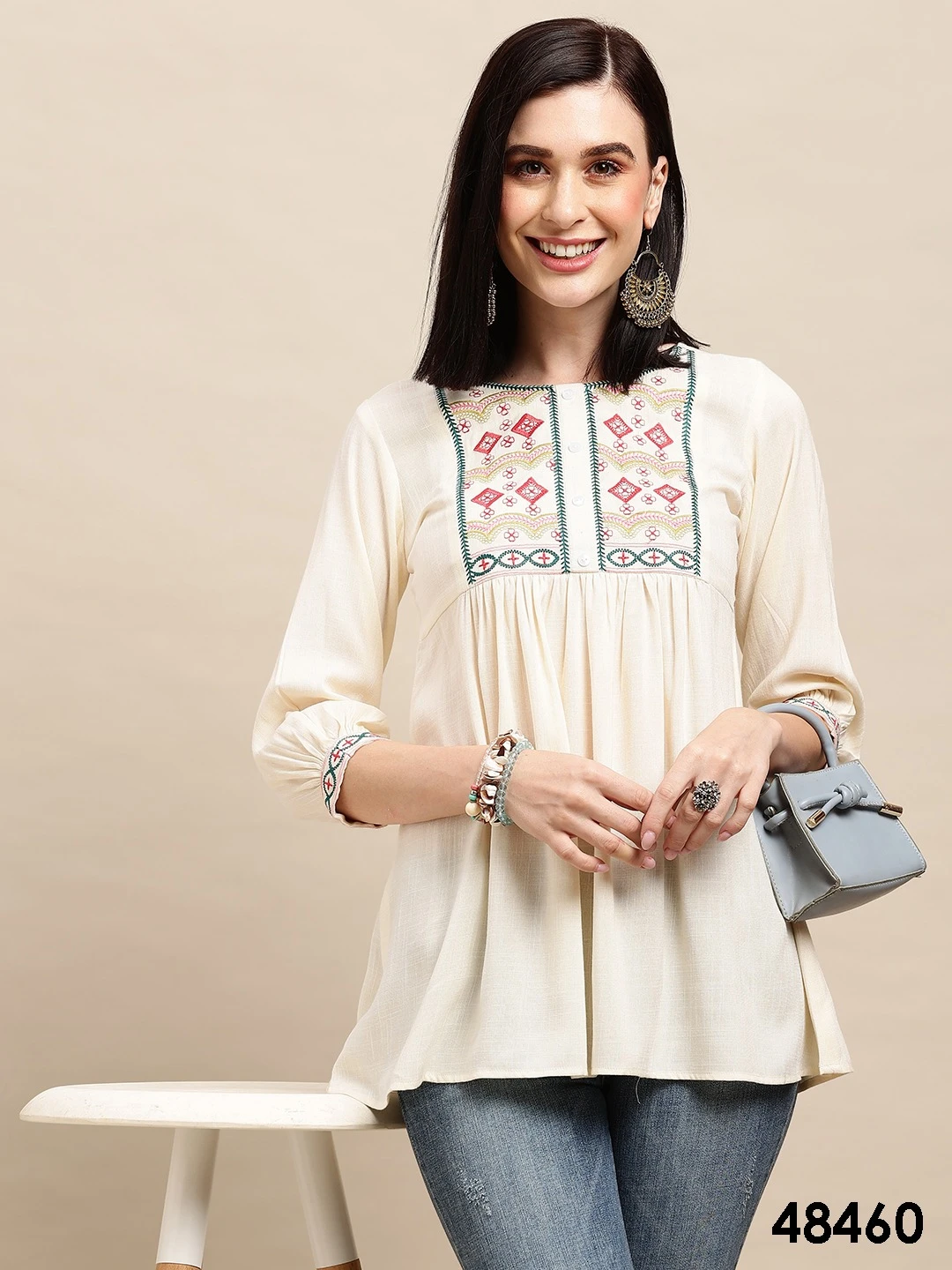 Mahotsav Short Top Vol 01 Rayon Wholesale Western Short Top Catalog — Wholesale Kurtis, MPA wholesale from Surat — view 10